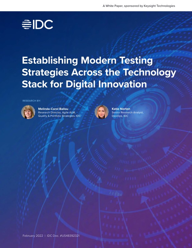 Establishing Modern Testing Strategies for Digital Innovation PDF Asset
